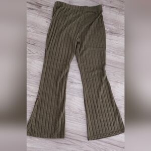 Elegant Olive Flare Pants